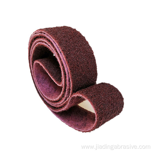 scouring pad sanding belt abrasive for metal grinding